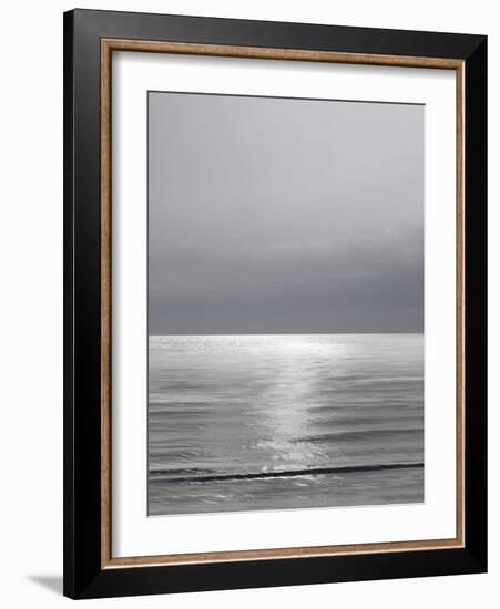 Moonlit Ocean Gray III-Maggie Olsen-Framed Art Print