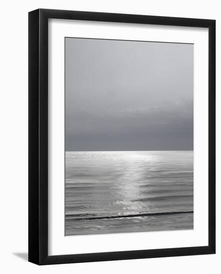 Moonlit Ocean Gray III-Maggie Olsen-Framed Art Print