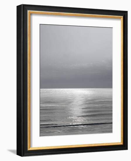 Moonlit Ocean Gray III-Maggie Olsen-Framed Art Print