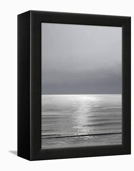 Moonlit Ocean Gray III-Maggie Olsen-Framed Stretched Canvas