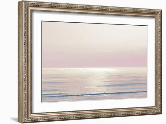 Moonlit Ocean Pink Blush I-Maggie Olsen-Framed Art Print