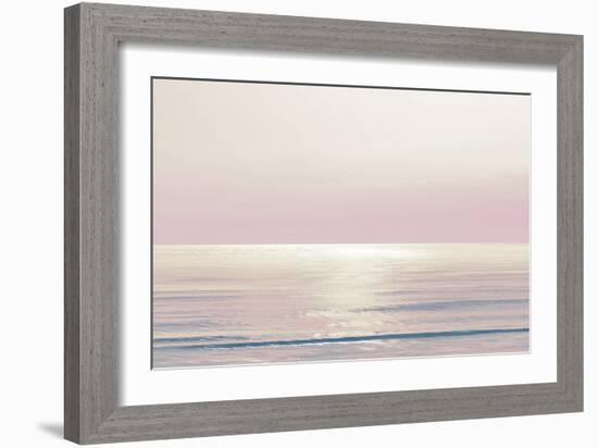 Moonlit Ocean Pink Blush I-Maggie Olsen-Framed Art Print