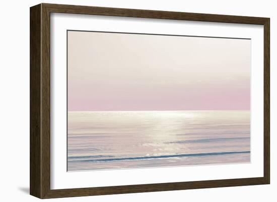 Moonlit Ocean Pink Blush I-Maggie Olsen-Framed Art Print