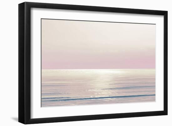 Moonlit Ocean Pink Blush I-Maggie Olsen-Framed Art Print