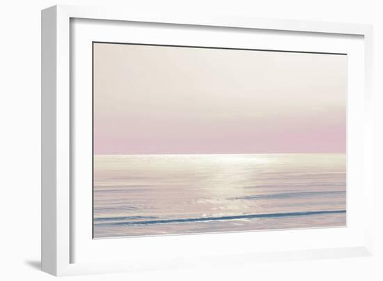 Moonlit Ocean Pink Blush I-Maggie Olsen-Framed Art Print