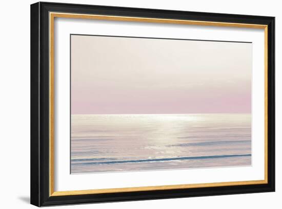 Moonlit Ocean Pink Blush I-Maggie Olsen-Framed Art Print