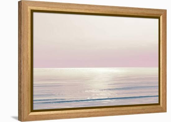 Moonlit Ocean Pink Blush I-Maggie Olsen-Framed Stretched Canvas