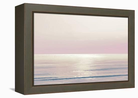 Moonlit Ocean Pink Blush I-Maggie Olsen-Framed Stretched Canvas