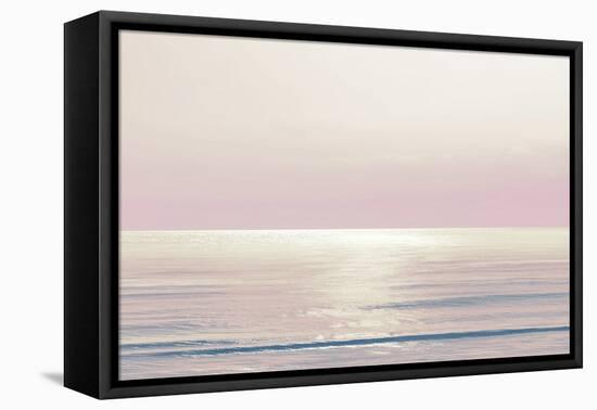 Moonlit Ocean Pink Blush I-Maggie Olsen-Framed Stretched Canvas