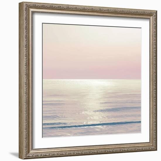 Moonlit Ocean Pink Blush II-Maggie Olsen-Framed Art Print