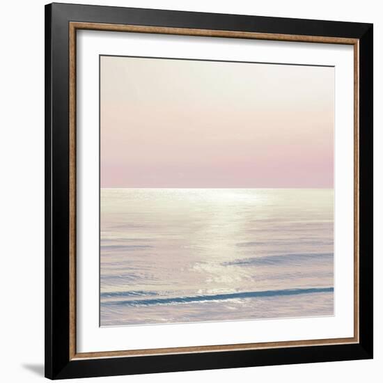 Moonlit Ocean Pink Blush II-Maggie Olsen-Framed Art Print