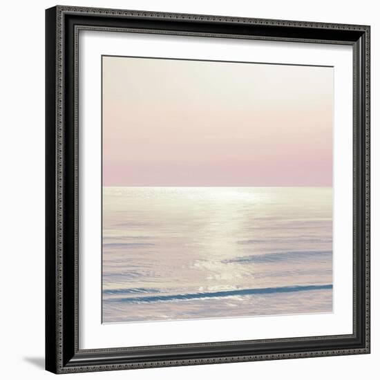 Moonlit Ocean Pink Blush II-Maggie Olsen-Framed Art Print