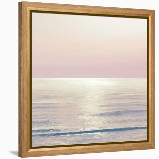 Moonlit Ocean Pink Blush II-Maggie Olsen-Framed Stretched Canvas