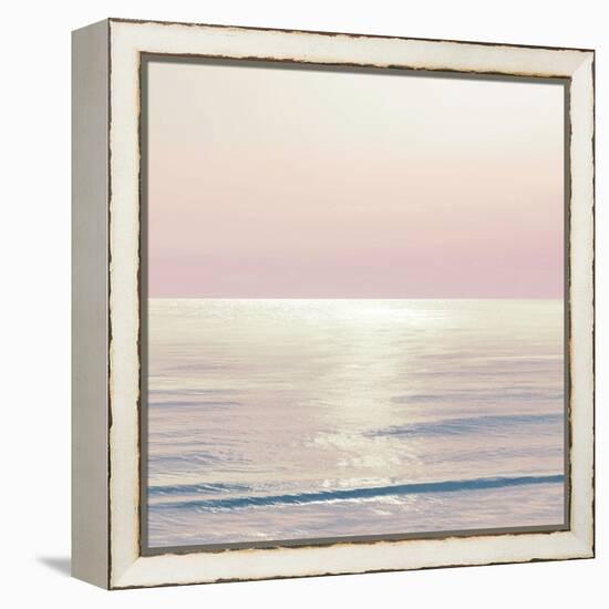 Moonlit Ocean Pink Blush II-Maggie Olsen-Framed Stretched Canvas