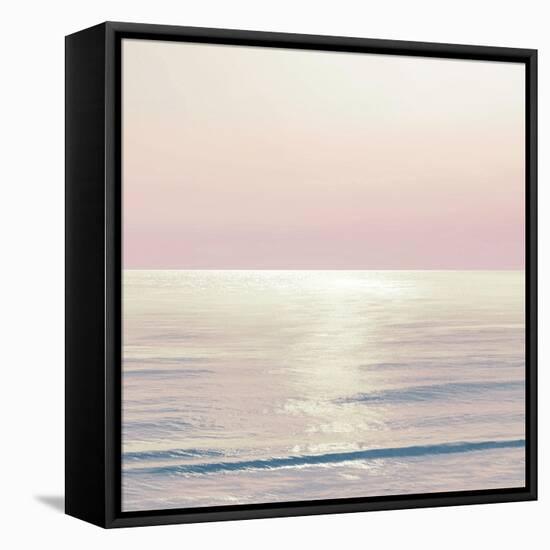 Moonlit Ocean Pink Blush II-Maggie Olsen-Framed Stretched Canvas