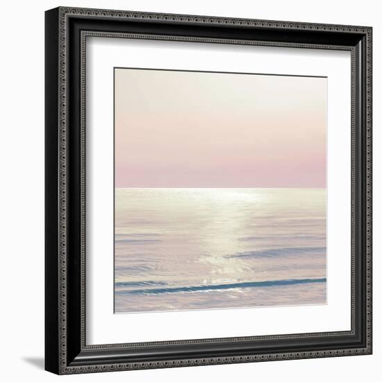 Moonlit Ocean Pink Blush II-Maggie Olsen-Framed Art Print