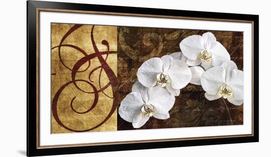 Moonlit Orchids-Keith Mallett-Framed Giclee Print