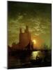 Moonlit Scene-Moran-Mounted Giclee Print