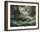 Moonlit Shipwreck at Sea, 1901 (Oil on Canvas)-Thomas Moran-Framed Giclee Print