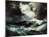 Moonlit Shipwreck at Sea Thomas Moran (1837-1926), 1901-Thomas Moran-Mounted Giclee Print