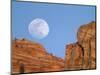 Moonrise at Zion National Park-Scott T. Smith-Mounted Photographic Print
