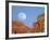 Moonrise at Zion National Park-Scott T. Smith-Framed Photographic Print