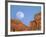 Moonrise at Zion National Park-Scott T. Smith-Framed Photographic Print