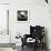 Moonrise Black Dog-Ryan Fowler-Framed Giclee Print displayed on a wall