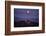 Moonrise Over Griffith Park, Los Angeles, California-George Oze-Framed Photographic Print