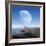 Moonrise Over Mallorca-Detlev Van Ravenswaay-Framed Premium Photographic Print