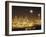 Moonrise over Nighttime Seattle, Washington, Usa-Janis Miglavs-Framed Photographic Print