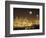 Moonrise over Nighttime Seattle, Washington, Usa-Janis Miglavs-Framed Photographic Print