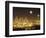 Moonrise over Nighttime Seattle, Washington, Usa-Janis Miglavs-Framed Photographic Print