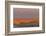 Moonrise over Rugged Landscape at Sunset, South Dakota, USA-Jaynes Gallery-Framed Photographic Print