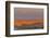 Moonrise over Rugged Landscape at Sunset, South Dakota, USA-Jaynes Gallery-Framed Photographic Print