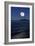 Moonrise Over Sea-David Nunuk-Framed Photographic Print