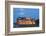 Moonrise over the Royal and Ancient Golf Club, St. Andrews, Fife, Scotland, United Kingdom, Europe-Mark Sunderland-Framed Photographic Print