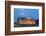 Moonrise over the Royal and Ancient Golf Club, St. Andrews, Fife, Scotland, United Kingdom, Europe-Mark Sunderland-Framed Photographic Print