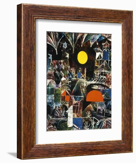 Moonrise - Sunset, 1919-Paul Klee-Framed Giclee Print