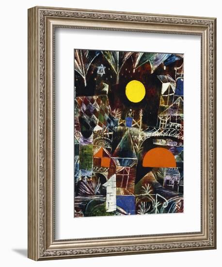 Moonrise - Sunset; Mondauf - Sonnenuntergang-Paul Klee-Framed Giclee Print