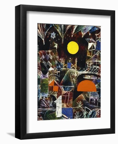 Moonrise - Sunset; Mondauf - Sonnenuntergang-Paul Klee-Framed Giclee Print