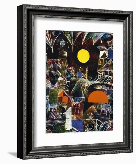 Moonrise - Sunset; Mondauf - Sonnenuntergang-Paul Klee-Framed Giclee Print