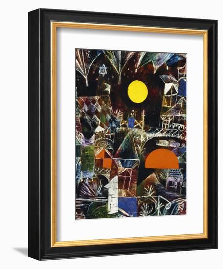 Moonrise - Sunset; Mondauf - Sonnenuntergang-Paul Klee-Framed Giclee Print