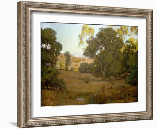 Moonrise-William Wendt-Framed Art Print