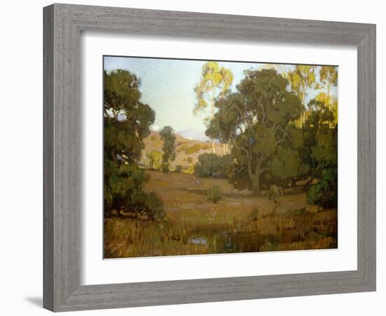 Moonrise-William Wendt-Framed Art Print