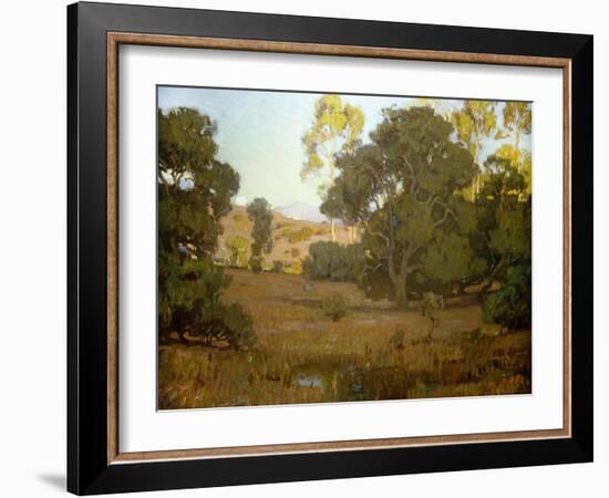 Moonrise-William Wendt-Framed Art Print