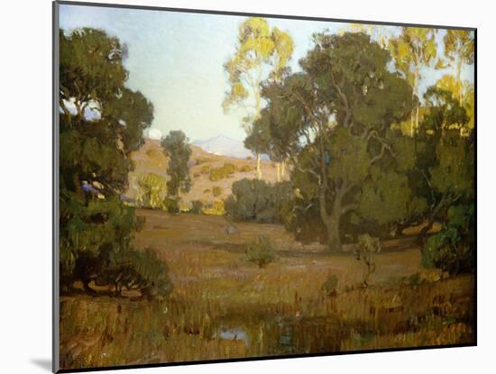 Moonrise-William Wendt-Mounted Art Print