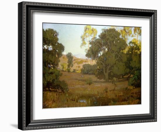 Moonrise-William Wendt-Framed Art Print