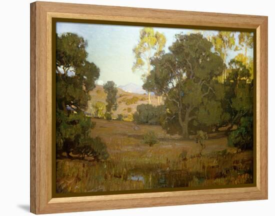 Moonrise-William Wendt-Framed Stretched Canvas