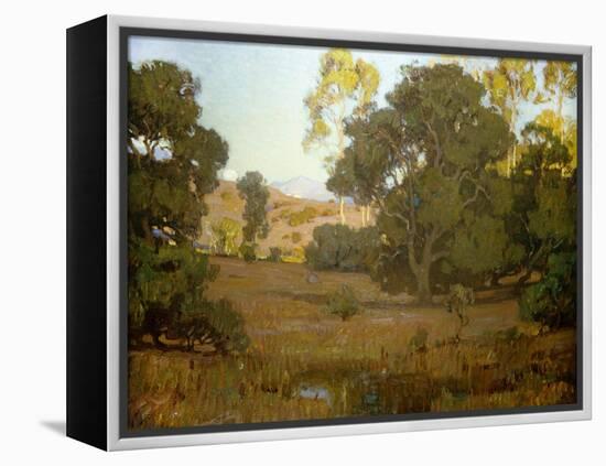 Moonrise-William Wendt-Framed Stretched Canvas